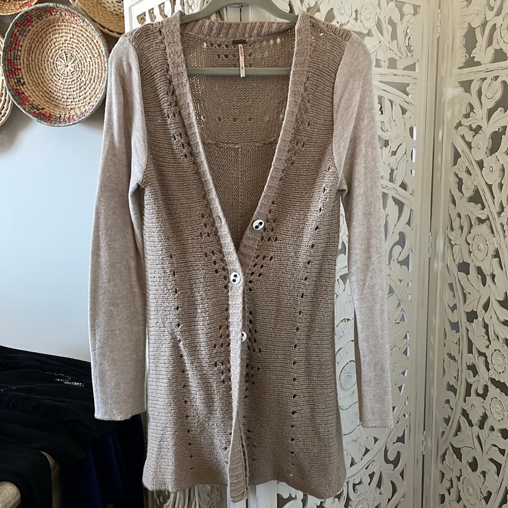 Free People long Cardigan
